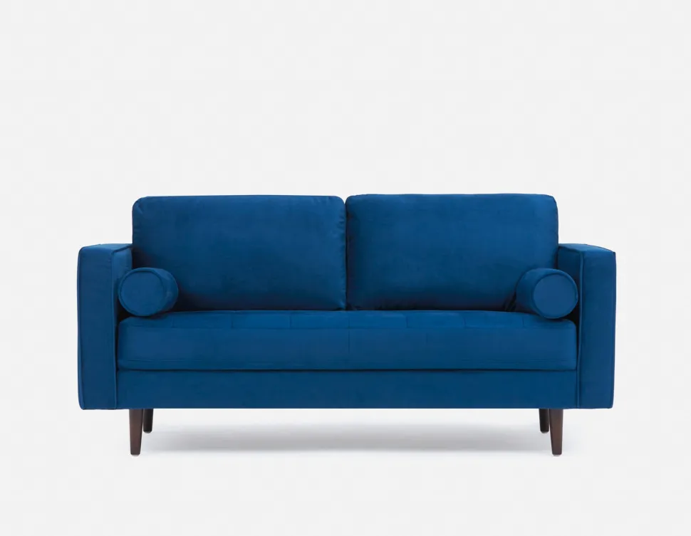 KINSEY velvet loveseat