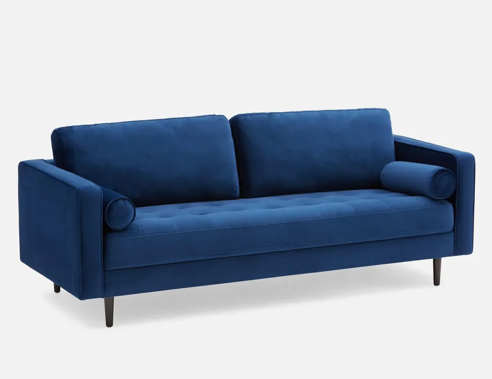 KINSEY velvet loveseat