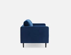 KINSEY velvet 3-seater sofa