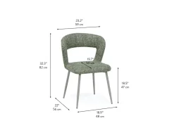 KIRIL modern contemporary dining chair