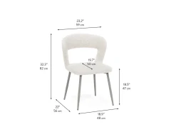 KIRIL modern contemporary dining chair