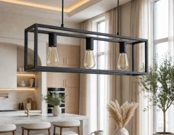 KIRUN modern industrial pendant 70 cm