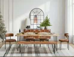 KURO industrial-modern dining chair