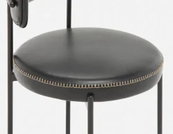 KURO industrial-modern dining chair