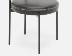 KURO industrial-modern dining chair