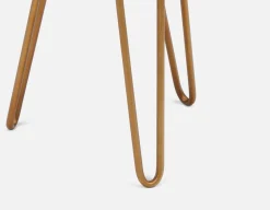 KUSHINA metal planter with stand 60 cm