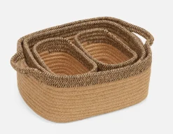 LAGER set of 4 baskets