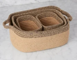 LAGER set of 4 baskets