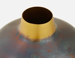 LAMAR aluminum vase 23 cm