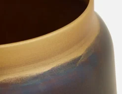 LAMAR aluminum vase 28 cm
