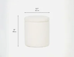 LAURENCE storage ottoman