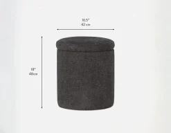 LAURENCE storage ottoman