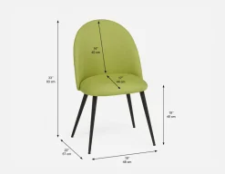 LAVAL contemporary dining chair