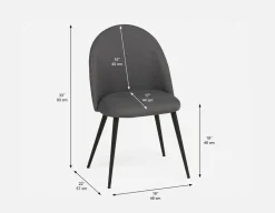 LAVAL contemporary dining chair