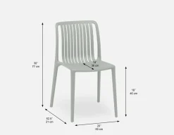 LENNY indoor/outdoor dining chair