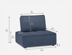 LEON modular sectional sofa customize to fit your space