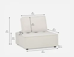LEON modular sectional sofa customize to fit your space