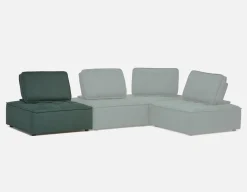 LEON 1-pc modular interchangeable sofa
