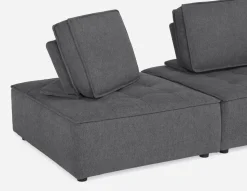 LEON 2-pc modular interchangeable sofa