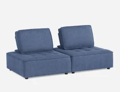 LEON 2-pc modular interchangeable sofa