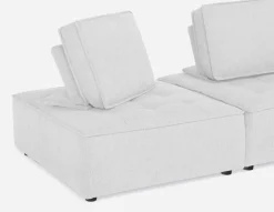 LEON 2-pc modular interchangeable sofa
