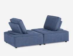 LEON 2-pc modular interchangeable sofa