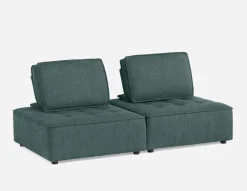 LEON 2-pc modular interchangeable sofa