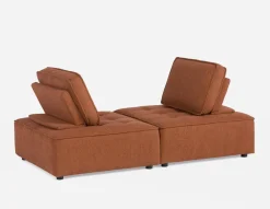 LEON 2-pc modular interchangeable sofa