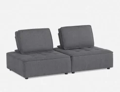 LEON 2-pc modular interchangeable sofa