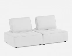 LEON 2-pc modular interchangeable sofa