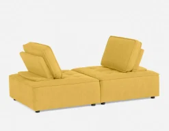 LEON 2-pc modular interchangeable sofa