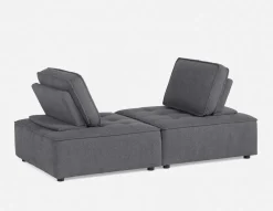 LEON 2-pc modular interchangeable sofa