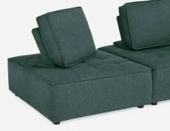 LEON 2-pc modular interchangeable sofa