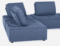 LEON 3-pc modular interchangeable sofa