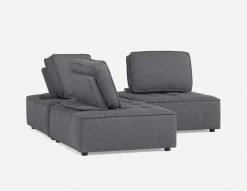 LEON 3-pc modular interchangeable sofa