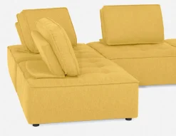 LEON 3-pc modular interchangeable sofa