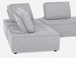 LEON 4-pc modular interchangeable sofa