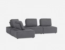 LEON 4-pc modular interchangeable sofa