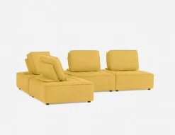 LEON 4-pc modular interchangeable sofa