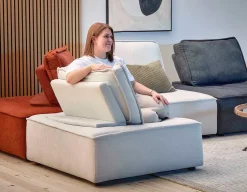LEON 5-pc modular interchangeable sofa