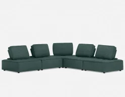 LEON 5-pc modular interchangeable sofa