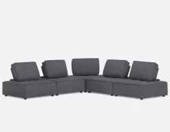 LEON 5-pc modular interchangeable sofa