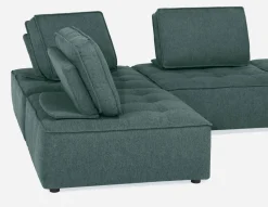 LEON 6-pc modular interchangeable sofa