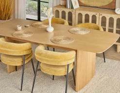 LESTER extendable dining table 180 cm to 220 cm