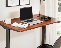 LEVER 2-stage single motor electric desk 120 cm (top included)