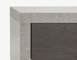 LIAM industrial chic coffee table 116 cm