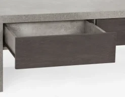LIAM industrial chic coffee table 116 cm