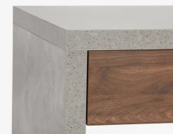 LIAM industrial chic coffee table 116 cm