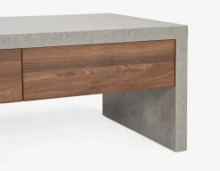 LIAM industrial chic coffee table 116 cm