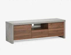 LIAM industrial chic console table 116 cm